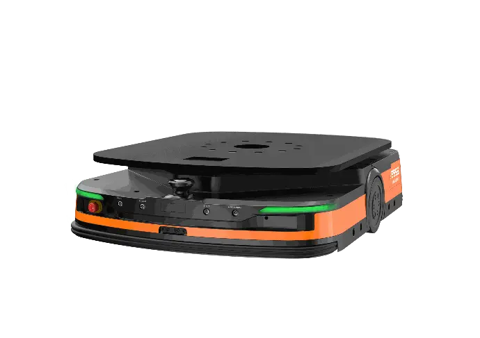 The Latent Mobile Robot from Hikrobot solves complex logistic problems by automating the process.  Move, sort and log your inventory with autonomous ground vehicles
