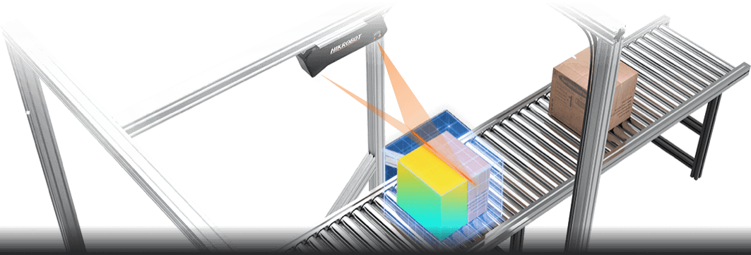 Line Laser 3D Camera real-time point cloud