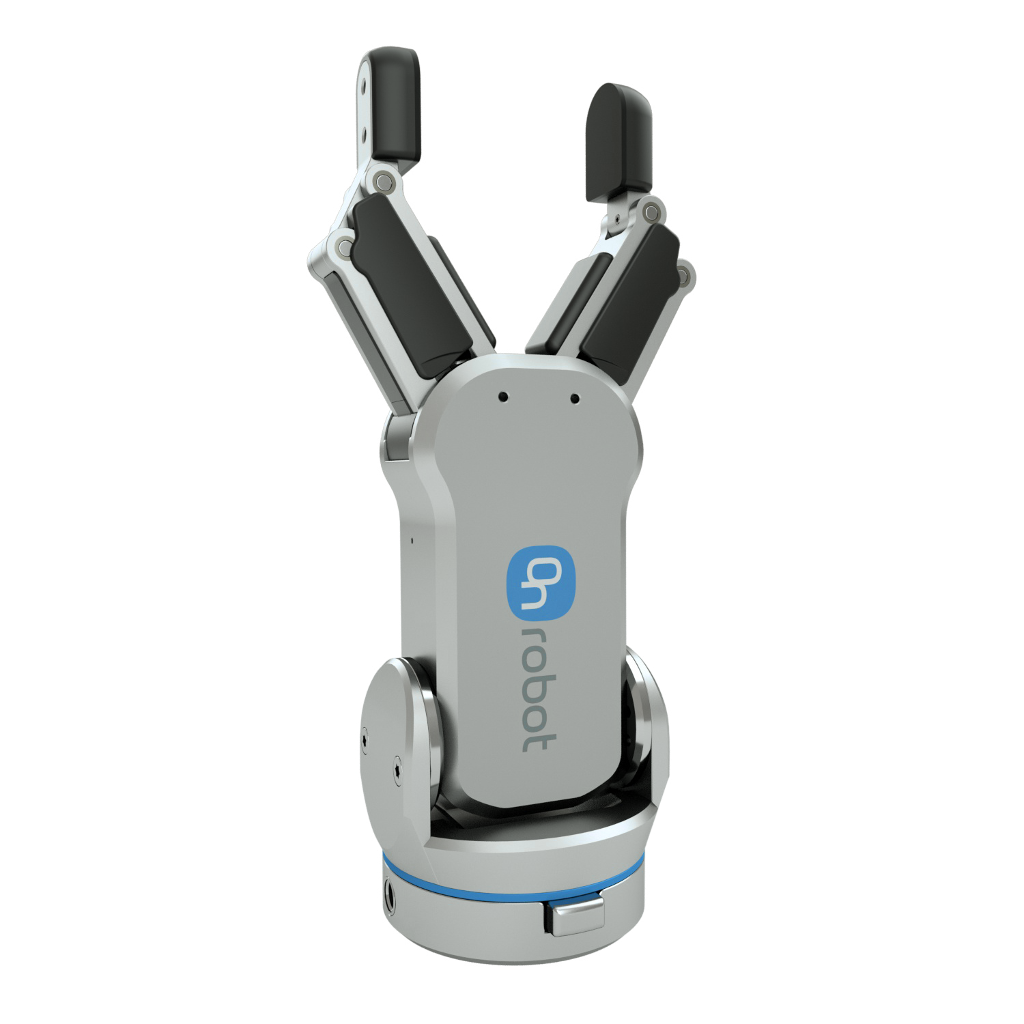 Onrobot RG2 Gripper. Fleksibel Robotgriber til enhver applikation. Passer godt sammen med Nachi robotter og Hanwha kollaborative robotter og cobots.