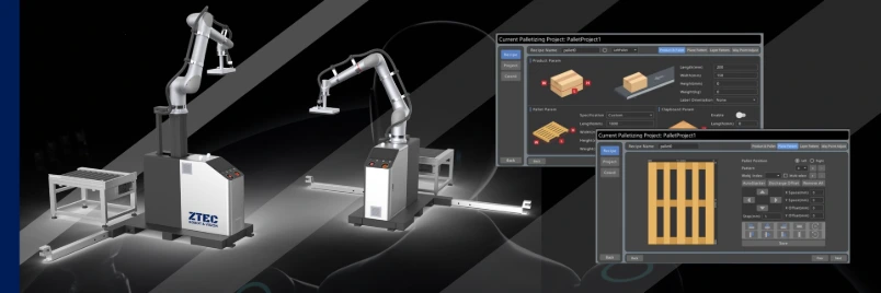 EasyPal Palletizing Station for any type of palletizing