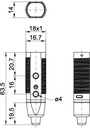 FSE 18-2 IM-PS-K4 dimensional drawing