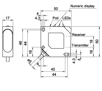 FT 50 RLHD-NAK4 dimensional drawing