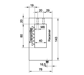 FG 40 I-PSM3 dimensional drawing