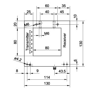 FG 80 I-PSM3 dimensional drawing