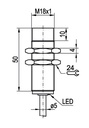 IS 518-04-S dimensional drawing