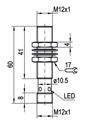 IT 12 BM -PSL4 dimensional drawing