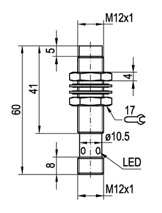 IT 12 NBM -PSL4 dimensional drawing