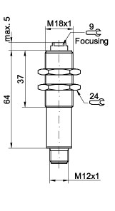 FLS 18-L4 dimensional drawing