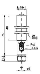 FLE 18 dimensional drawing