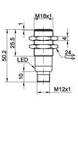 UT 18-270-A-IL4 dimensional drawing