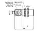 UMT 30-1300-A-IUD-L5 dimensional drawing