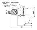 UMT 30-3400-AE-IUD-L5 dimensional drawing