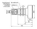 UMT 30-6000-A-IUD-L5 dimensional drawing