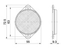 RD46 dimensional drawing