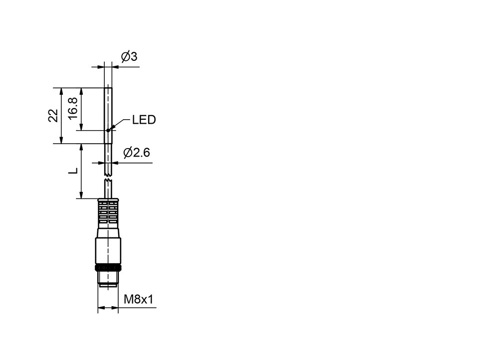 IDT 3-S-B2-PSL-KM3 dimensional drawing