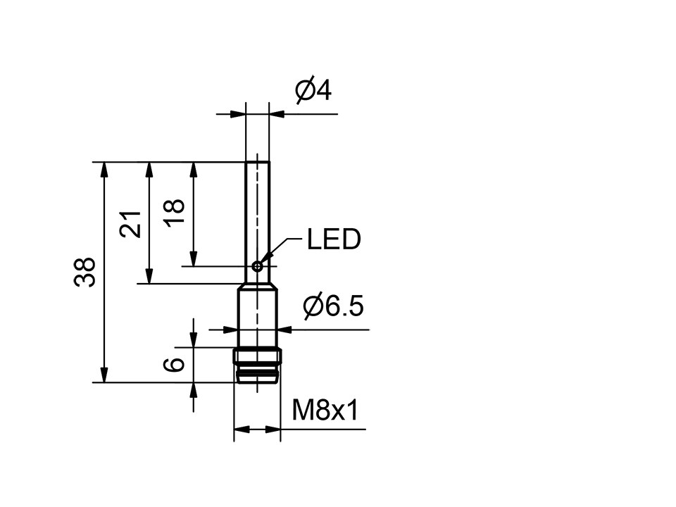 IDT 4 -S-B2-PSL-M3M dimensional drawing