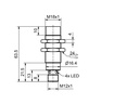 IMT 18-S-NB2-PSL-L4M dimensional drawing