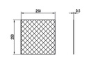 RF 250 dimensional drawing