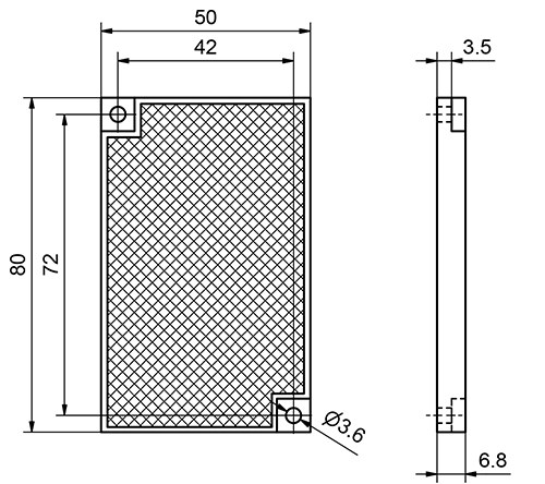 R5-7B dimensional drawing
