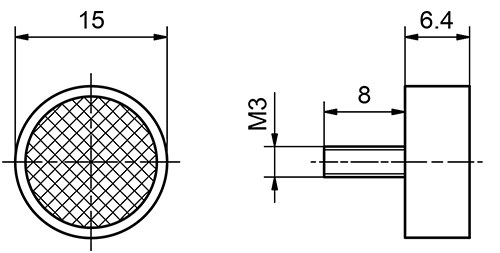 RD 15L dimensional drawing