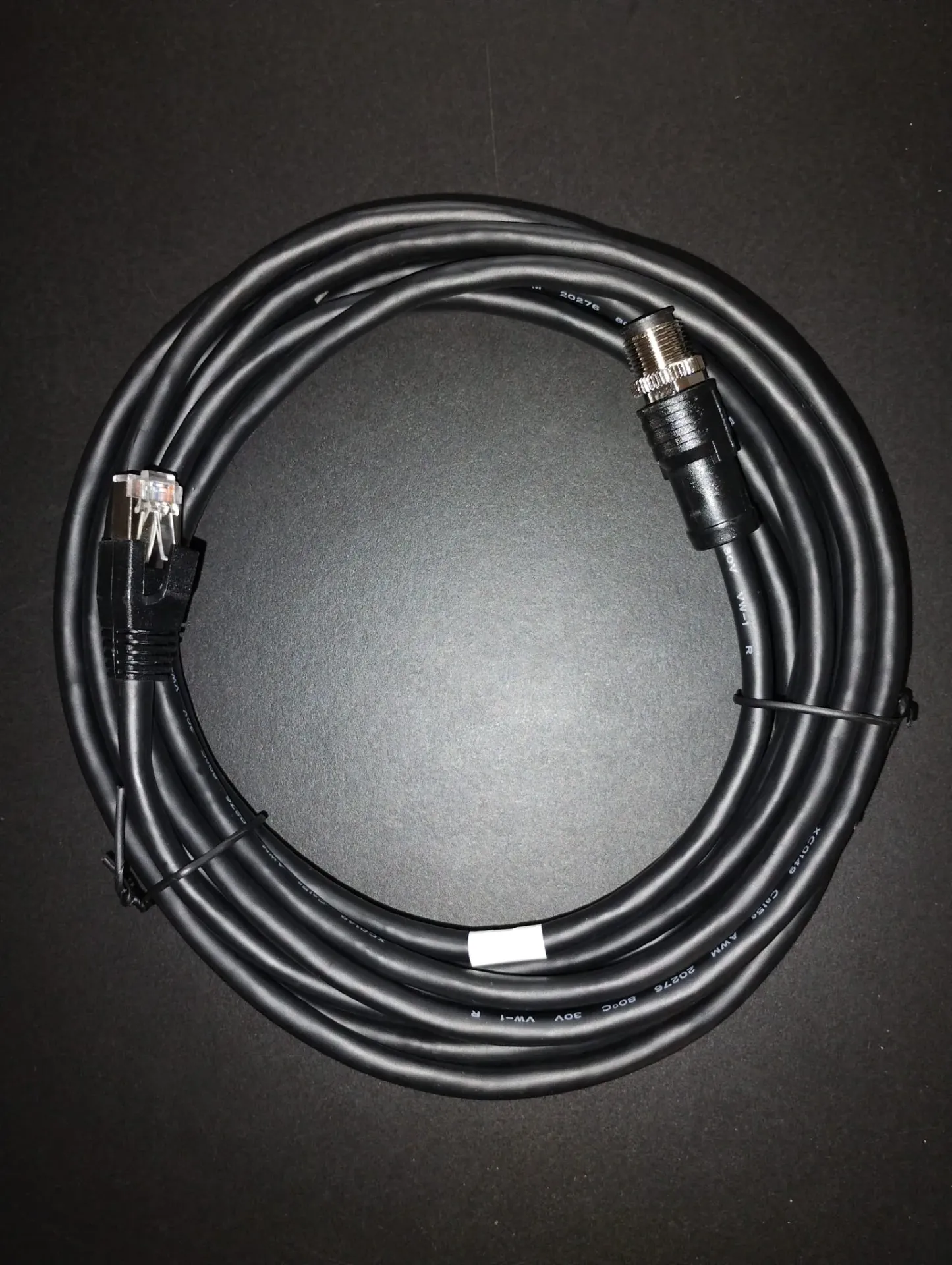 MV-IDA-E-M12A8pF-RJ45-HF-5m